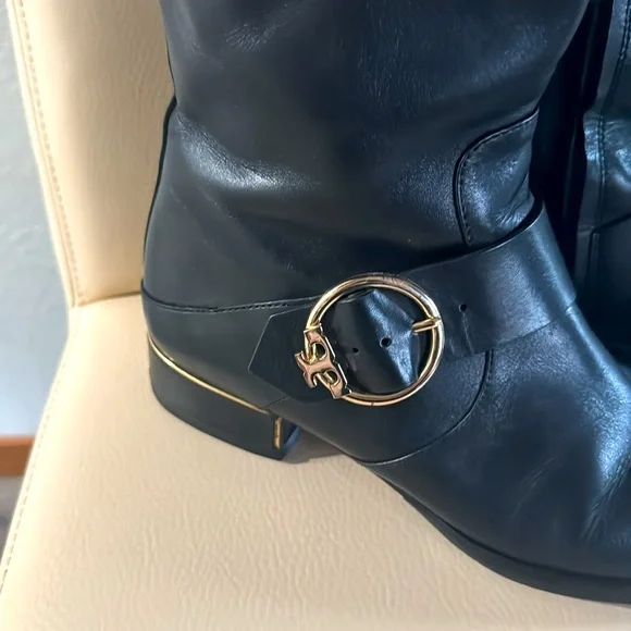 Tory Burch Riding Boots. Size 8.5 - Picture 3 of 4